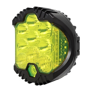 Promotion : Phare de travail LED 5 pouces à trois côtés avec lentille blanche et jaune, clignotant et éclairage latéral pour camion - Product Image 2