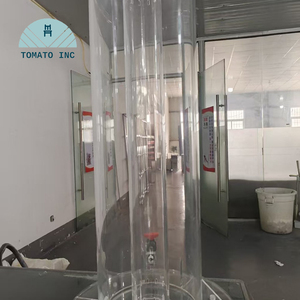 TOMATO - Brida Acrílica Transparente Personalizada, Fabricación CNC de PMMA con Orificios Roscados de Precisión y Conexión de Tubo Acrílico - Product Image 3