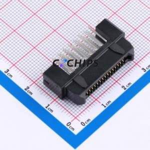 TX24-30R-12ST-H1E Board-to-Board & Backplane Connector Through hole Component (THT),P=1.27mm Connector 30P 1.27mm Through Hole 2 - Product Image 1