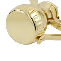 Théière marocaine en laiton personnalisable avec logo, théière arabe antique en laiton inoxydable, théière arabe avec poignée ergonomique