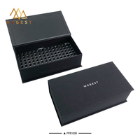 Webest Boîte de papier d'emballage de bouteille de parfum à bas prix Boîte cadeau magnétique Boîte d'échantillons de parfum