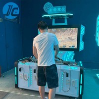 Vente chaude 4-Player Shooting Gun Arcade Simulator Garantie 1 an-Machine de tir High-Tech Gun Fight