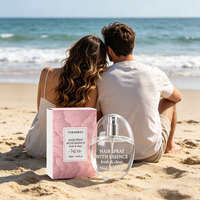 Brume parfumée pour cheveux longue durée sans alcool, spray nourrissant aux notes fruitées et chypres, à l'huile d'argan et à la kératine pour femmes