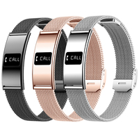 Pulseras Inteligentes B8 2026 con Monitor de Frecuencia Cardíaca, Oxígeno en Sangre y Sueño, Reloj de Pulsera de Salud y Fitness para Mujeres y Hombres
