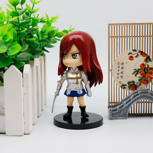 Estatuilla de Manga de 10CM estatuas <span class=keywords><strong>Fairy</strong></span> <span class=keywords><strong>Tail</strong></span> <span class=keywords><strong>Natsu</strong></span> Lucy Erza escarlata gris Fullbuster Figura PVC Anime figura Juguetes - Product Image 5