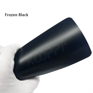 1.52*16m/roll New Release Hot Selling Car Body Matte <b>Black</b> <b>Wrap</b> 7.5mil & 8.0mil Matte PET Cutting Car Protection Film - Product Image 3