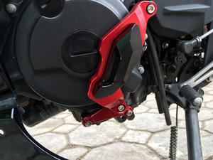 Bloque de Protección del Motor Modificado de Aleación de Aluminio para <span class=keywords><strong>Kawasaki</strong></span> NINJA400 <span class=keywords><strong>Ninja</strong></span> 400, Bloque Decorativo - Product Image 5