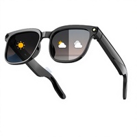 Lunettes Intelligentes IA avec Caméra 8MP, Enregistrement Vidéo HD, Appel, Traduction IA, Transfert WiFi pour Hommes et Femmes M02S