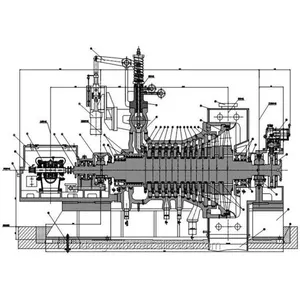 Mini Kohle- kraftwerk dampfturbine