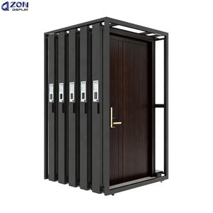 Poignée de cadre de <span class=keywords><strong>porte</strong></span> coulissante en métal sur mesure pour <span class=keywords><strong>porte</strong></span> coulissante intérieure en bois pour présentoir intérieur - Product Image 1