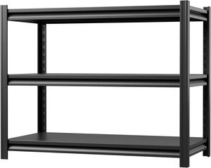 High Quality Easily Assemble Steel Powder Coated Corrosion Protection 5-Layer Long Span Garage Storage Shelving System - Product Image 1
