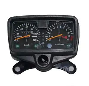 Instrumente-Zähler Anzeige der Drosselnummer des Motorrads elektrischer Tachometer vollschutz mit Halterung für CG125 CG150