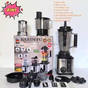 Bardefu <span class=keywords><strong>Blender</strong></span> Électrique Portable 8-en-1 avec Moteur Robuste 9525, Vitesse Variable, Presse-Agrumes, Smoothie et Mixeur de Fruits - Product Image 4