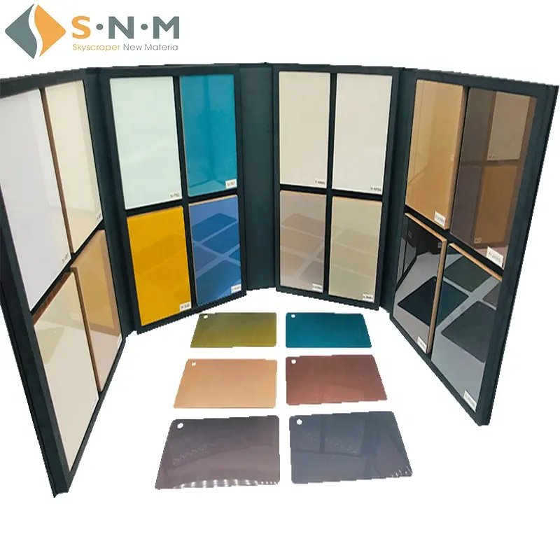 Skyscraper Melamine MDF Board Acrylic Sheet Hardboard Sheets MDF for Furniture Waterproof Modern Kitchen Indoor E0 Wood Fiber