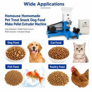 Machine faite maison d'extrudeuse de granule de casse-croûte de friandise pour animaux de compagnie - Product Image 6