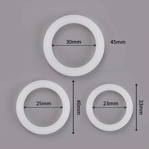 3 Pcs Different Sizes Silicone Cock <b>Ring</b> Reusable Penis <b>Ring</b> Delay Ejaculation Male Erection Enhancement Adult <b>Couple</b> Toy - Product Image 4
