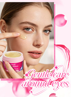 Crème de beauté durable OEM/ODM, hyaluronate de sodium, collagène stimulant, réparation des rides, restauration de l'élasticité de la peau, crème hydratante pour les yeux