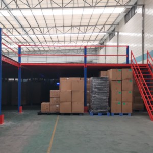 <span class=keywords><strong>Mezzanine</strong></span> en acier Q235 de qualité supérieure avec garde-corps de sécurité pour entrepôt et stockage en grenier - Product Image 3
