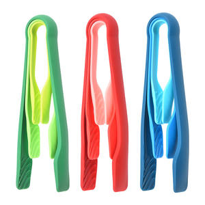 Ustensiles de cuisine multifonctionnels en plastique, pinces à salade pour le service alimentaire, pain, salade, barbecue, grillades, accessoires de cuisine - Product Image 3