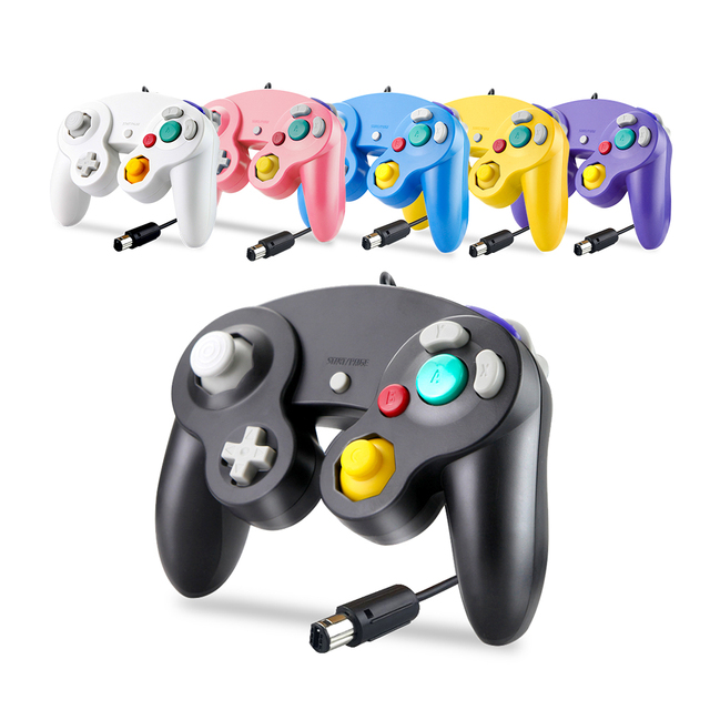 Classic Wired Game Controller Gamepad Joystick Remote for NGC GameCube Consoles Gaming Controller Pad