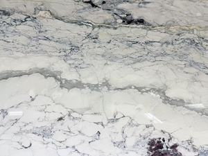หินอ่อนขัดเงา UnionStone สีขาววานติกัน แผ่นใหญ่ หินแคลไซต์ร่วมสมัย สำหรับห้องครัวและห้องน้ำ - Product Image 2