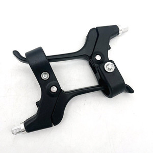 Palanca de freno de bicicleta de 4 dedos, aleación de aluminio, color negro, para accesorios de manillar de bicicleta de montaña - Product Image 2