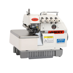 Machine à coudre surjeteuse Jukky JK747, neuve, machine à coudre industrielle, usage domestique pour sous-vêtements, vêtements, confection. - Product Image 1