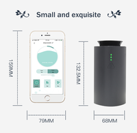 Diffuseur de parfum portable tendance 2026 pour voiture, rechargeable par USB, sans eau, pour huiles essentielles, purificateur d'air parfumé