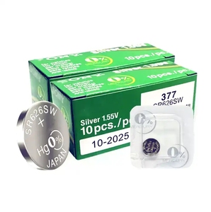 <span class=keywords><strong>SR626SW</strong></span> แบตเตอรี่กระดุม1.55V สำหรับ <span class=keywords><strong>Sony</strong></span> <span class=keywords><strong>SR626SW</strong></span> <span class=keywords><strong>377</strong></span>แบตเตอรี่กระดุมออกไซด์สีเงิน - Product Image 2