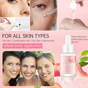 Biying Peach Niacinamide Serum เซรั่มบำรุงผิวหน้าให้ผิวกระจ่างใส - Product Image 3