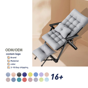 Silla portátil de ocio al aire libre que se puede sentar o colocar, con asiento acolchado y reposapiés, silla de playa con respaldo - Product Image 1