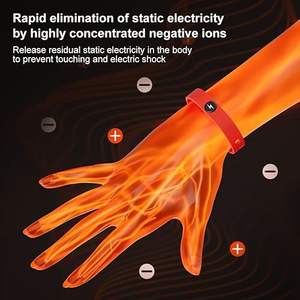 Pulseira Antiestática de Silicone Sem Fio Ajustável para Remoção de Eletricidade Estática no Inverno, Ecológica para Homens e Mulheres - Product Image 6