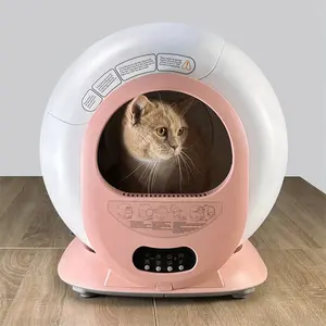 Bac à litière automatique intelligent autonettoyant litière à caca de chat boîte de toilette pour chats