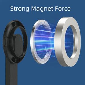 Trépied magnétique <span class=keywords><strong>Selfie</strong></span> <span class=keywords><strong>Stick</strong></span> avec télécommande compatible avec MagSafe Fit pour <span class=keywords><strong>iPhone</strong></span> 12/<span class=keywords><strong>13</strong></span>/14/15/16 Series Fonctionne avec l'étui Magsafe - Product Image 4