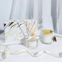 Boîte-cadeau d'emballage de pot de bougie personnalisée et personnalisée emballage de boîte à bougie de luxe parfumée en papier rigide vide avec insert