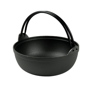 Olla Japonesa Antiadherente Shouki, Sartén de Hierro Fundido <span class=keywords><strong>para</strong></span> Sukiyaki, Olla de Hierro <span class=keywords><strong>para</strong></span> Shabu Shabu, Nabe, Yosenabe, Olla <span class=keywords><strong>para</strong></span> Calentar Comida al Aire Libre - Product Image 6