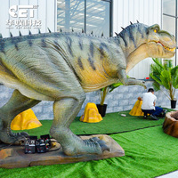 Modèle de T-Rex animatronique réaliste en métal, personnalisé par Zigong OEM, pour usage intérieur/extérieur, jardin, parc d'attractions, centre commercial, location