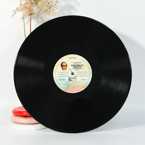 บันทึกไวนิลสีดำคุณภาพที่ดีที่สุด LP กดบันทึกไวนิลในแขนรั้วรอบขอบชิด - Product Image 4