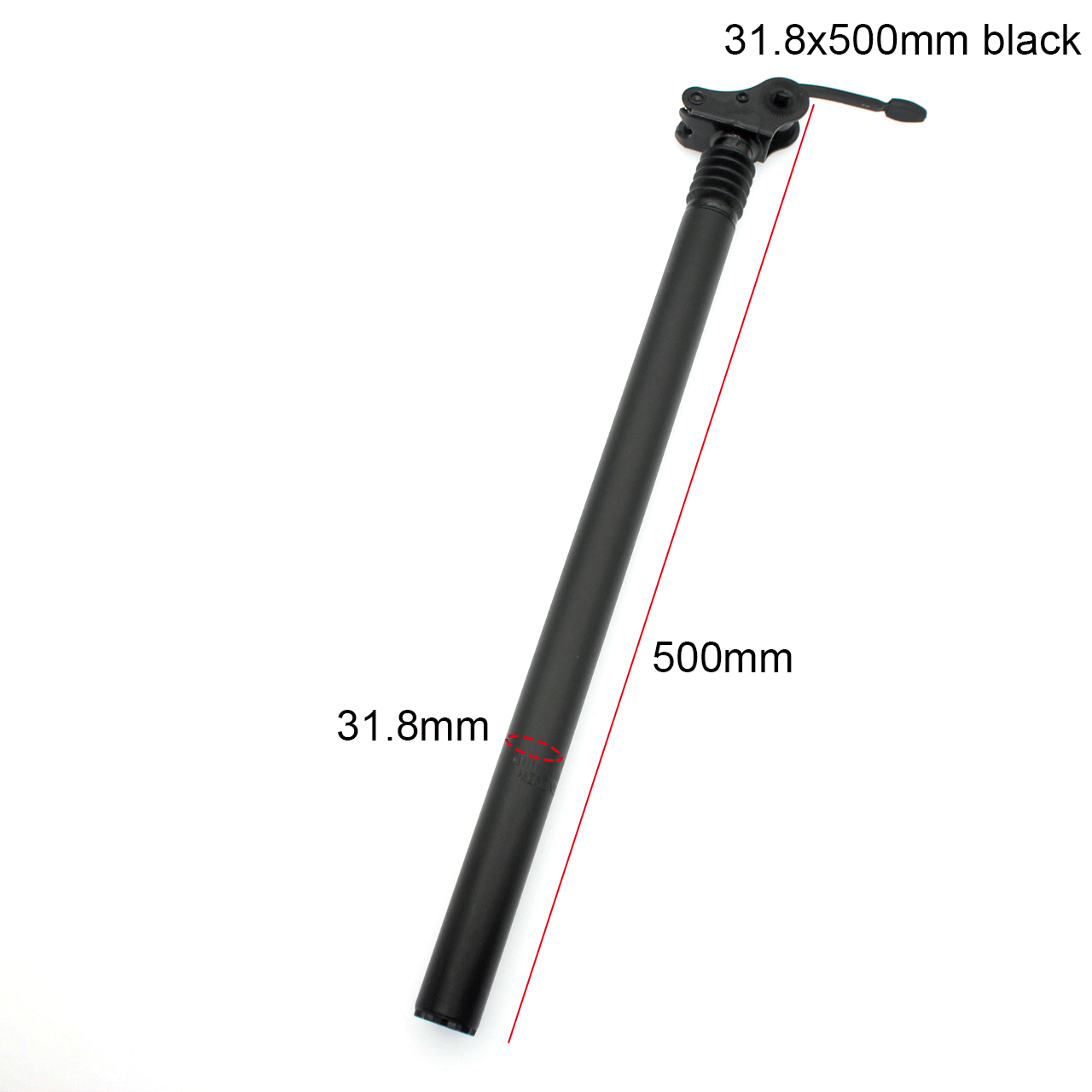 31.8x500 noir