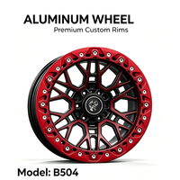 Rines de Aleación Personalizados de 17 y 18 Pulgadas, 5 y 6 Birlos, PCD 6x139.7, 6x114.3, 6x135, 5x127, 4x4, Beadlock para Isuzu D-MAX, MU-X, Dodge
