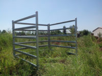 Panneaux résistants de Headlock d'écrasement de bétail d'équipement de bétail de métal soudé pour l'usage de barrière de ferme