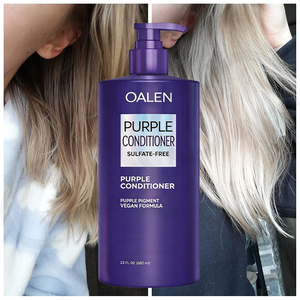 <span class=keywords><strong>Acondicionador</strong></span> Semipermanente <span class=keywords><strong>Morado</strong></span> que Neutraliza los Tonos Amarillos y Anaranjados, Limpia y Acondiciona Suavemente para Cabello Rubio, Plateado y Gris - Product Image 2