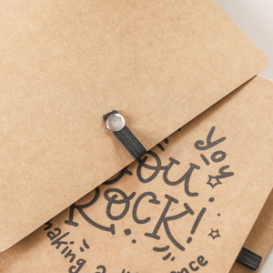 Bloc de Notas Kraft Zhong Pu de 50 Páginas, Cuaderno Espiral con Frases Inspiradoras, Cubierta Personalizable, Bloc de Notas Promocional - Product Image 3