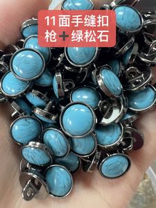 שרף פטריות שרף על כפתורים-עיצוב 2 חלקים לבגדים, רב גדלים 8-16 מ "מ - Product Image 4