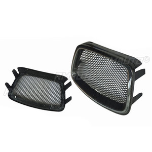 <b>For</b> Subaru Impreza WRX STi 9th 2006-2007 Real Carbon Fiber Front <b>Grill</b> Car Front Lower <b>Mesh</b> <b>Grill</b> Grille Car Accessories - Product Image 5