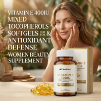 Vitamine E naturelle (d-alpha Tocophérol) 400 UI Capsules molles |   Utilisation par les adultes |   Fabricant OEM/ODM pour les marques de beauté et de bien-être |