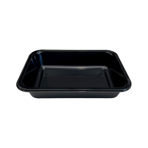 Barquettes CPET de petite taille pour avions Emirates, blanches et noires, pour emballages de <span class=keywords><strong>repas</strong></span> prêts à consommer, contenants alimentaires en plastique CPET pour les <span class=keywords><strong>repas</strong></span> en vol - Product Image 6
