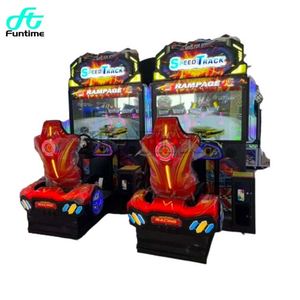 เครื่องจำลองเกมแข่งรถ 9D VR พร้อมส่วนประกอบสแตนเลสสตีล - ประสบการณ์การแข่งรถแบบขี่ได้ ภาษาอังกฤษ ได้รับการรับรองมาตรฐาน CE ยี่ห้อ Fun Time - Product Image 1