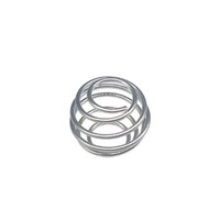 Bille mélangeuse en acier inoxydable SUS304, boule à ressort pour shaker de protéines