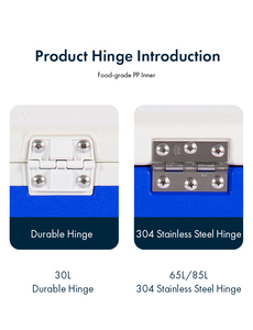 Glacière isotherme 65L personnalisable avec logo pour visites de vignobles et repas en plein air - Product Image 4